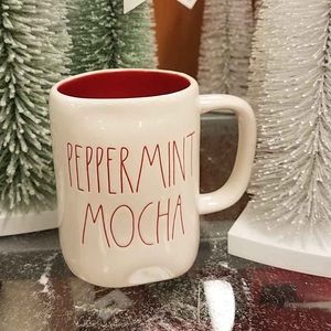 Rae Dunn peppermint mocha mug